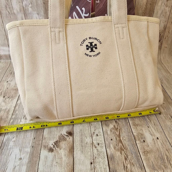 Tory Burch Beige Tote Bag - Picture 8 of 12